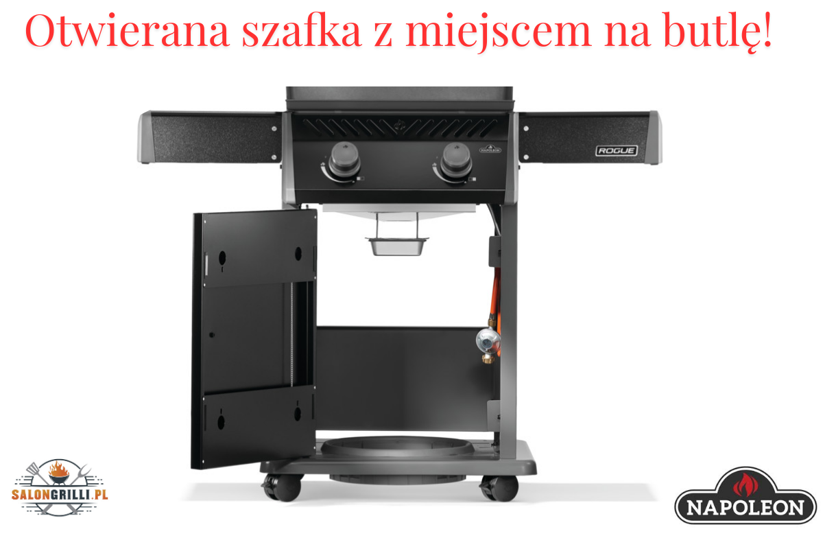 Otwierana szafka z miejscem na butlę